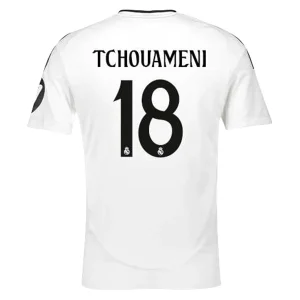 Koop Real Madrid 2024/25 Aurelien Tchouameni #18 Thuis tenue met korte mouwen online