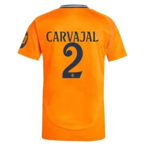 Koop Real Madrid 2024/25 Daniel Carvajal #2 Uit tenue met korte mouwen online