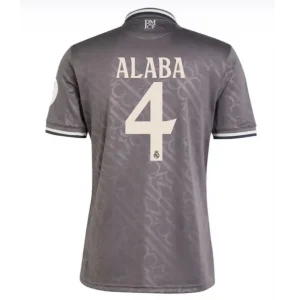 Koop Real Madrid 2024/25 David Alaba #4 Derde tenue met korte mouwen online