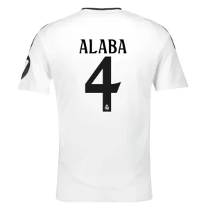 Koop Real Madrid 2024/25 David Alaba #4 Thuis tenue met korte mouwen online