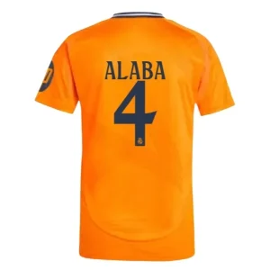 Koop Real Madrid 2024/25 David Alaba #4 Uit tenue met korte mouwen online