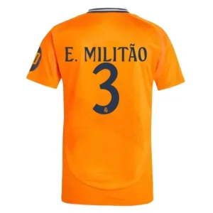 Koop Real Madrid 2024/25 Eder Militao #3 Uit tenue met korte mouwen online