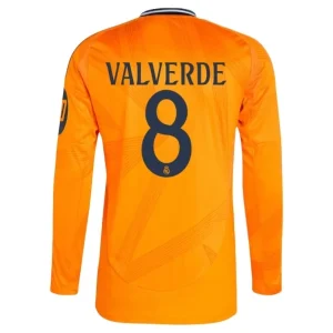 Koop Real Madrid 2024/25 Federico Valverde #8 Uit tenue met lange mouwen online