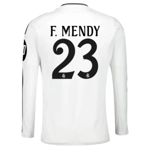 Koop Real Madrid 2024/25 Ferland Mendy #23 Thuis tenue met lange mouwen online