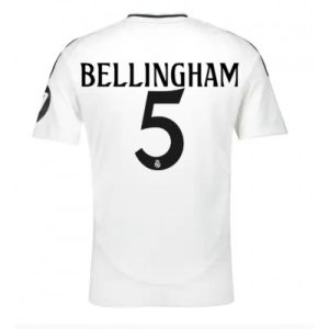 Koop Real Madrid 2024/25 Jude Bellingham #5 Thuis tenue met korte mouwen online