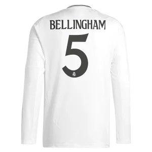 Koop Real Madrid 2024/25 Jude Bellingham #5 Thuis tenue met lange mouwen online