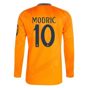 Koop Real Madrid 2024/25 Luka Modric #10 Uit tenue met lange mouwen online