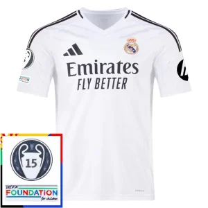 Koop Real Madrid 2024/25 Thuis tenue met korte mouwen Patch online