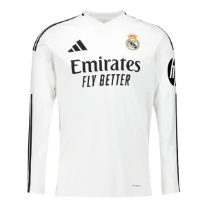 Koop Real Madrid 2024/25 Thuis tenue met lange mouwen online