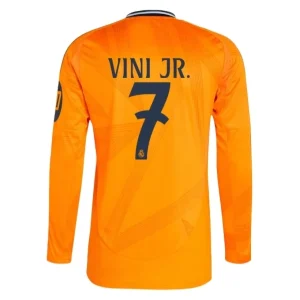 Koop Real Madrid 2024/25 Vinicius Junior #7 Uit tenue met lange mouwen online