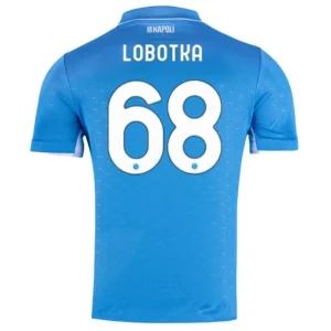 Koop SSC Napoli 2024/25 Stanislav Lobotka #68 Thuis tenue met korte mouwen online