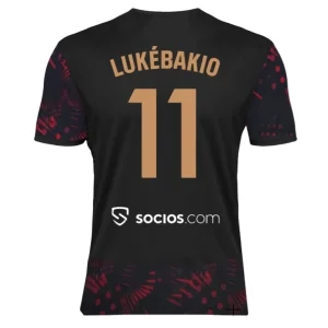 Koop Sevilla FC 2024/25 Dodi Lukébakio #11 Derde tenue met korte mouwen online