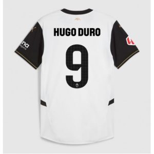 Koop Valencia 2024/25 Hugo Duro #9 Thuis tenue met korte mouwen online