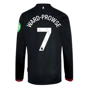 Koop West Ham United 2024/25 James Ward-Prowse #7 Uit tenue met lange mouwen online