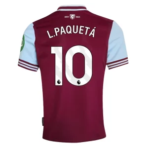 Koop West Ham United 2024/25 Lucas Paqueta #10 Thuis tenue met korte mouwen online