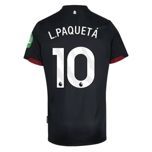 Koop West Ham United 2024/25 Lucas Paqueta #10 Uit tenue met korte mouwen online